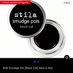Stilla smudge pot eyeliner I touched the top with my brush but never used it